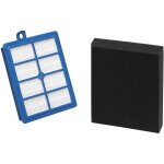 1 filtre hepa + 1 filtre en mousse lavable usk11a compatible avec electrolux ultraflex zuf4201or zuf4202or ...