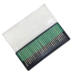 1 lot de forets diamants de 3 mm pour bijoux en verre de mer, coquillages / pierres prcieuses, 30 pices. ...