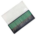 1 lot de forets diamants de 3 mm pour bijoux en verre de mer, coquillages / pierres prcieuses, 30 pices. ...