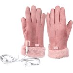 1 lot de gants chauffants usb gants chauffants femmes hommes gants chauffants gants thermiques