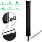 1 housse de protection s�choir parapluie, oxford 210d, �tanche et anti - uv, pour �tendoir rotatif 168 ...