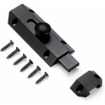 1 loquet de verrouillage de s�curit� avec en laiton �pais pur, loquet de portail ultra r�sistant, noir ...