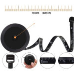 1 m�tre ruban souple pour mesurer le tissu corporel, le processus de couture, de couture et de tricot, ...
