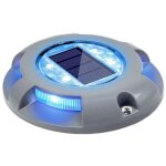 1 pack (bleu) pont solaire allume l'all�e lampe solaire exterieur led lumi�re imperm�ables pour jardin ...
