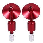 1 paire 7 / 8 'rond guidon bar fin rétroviseurs moto moto sidemirror rouge 1 paire 7 / 8 'rond guidon bar fin rétroviseurs moto moto sidemirror rouge