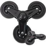 1 paire de chariots roues robustes roulettes robustes brouette roues de chariot  bagages robustes roulettes ...