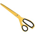 1 paire de ciseaux dor�s et noirs, belles ciseaux en acier inoxydable, �l�gants, belle couleur pour le ...