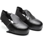 1 paire de couvre - chaussures de sécurité avec bout en acier - universels slabor avec sangle réglable ... 1 paire de couvre - chaussures de sécurité avec bout en acier - universels slabor avec sangle réglable ...
