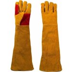 1 paire gants de soudeur � manches longues r�sistant � chaleur gants en 60cm
