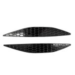 1 paire de garniture couverture rflecteur en nid d'abeille barre arrire style pour golf 7 mk7 2014 ...