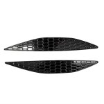 Tlily - 1 paire de garniture couverture rflecteur en nid d'abeille barre arrire style pour golf 7 mk7 ...