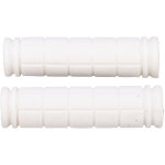 1 paire poign�es v�lo antid�rapantes en caoutchouc blanc pour guidon bicyclette - pi�ces de rechange ...