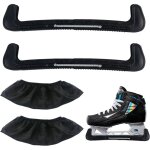 1 paire de prot�ge - lames de patins � glace + 1 paire de chaussettes de patins � glace r�glables, housse ...
