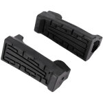 1 paire de repose - pieds avant en caoutchouc compatibles avec yamaha ybr 125