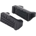 1 paire de repose - pieds en caoutchouc pour pdale avant pour yamaha ybr 125