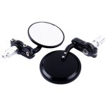1 paire de rtroviseurs latraux ronds en aluminium 7 / 8in bar end moto moto royaume - uni