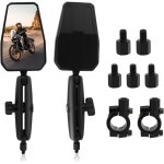 1 paire retroviseur moto embout de guidon, universel réglable 360° rétroviseurs latéraux de moto , moto ... 1 paire retroviseur moto embout de guidon, universel réglable 360° rétroviseurs latéraux de moto , moto ...
