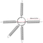 1 paire de tendeurs de cha�nes � neige pour tracteurs de jardin, motos autoport�es et souffleuses � neige ...