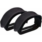 1 paire v�lo p�dales sangles � p�dale toe clips sangles bande pour v�lo � pignon fixe, noir - fei yu
