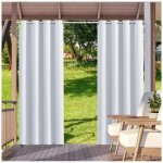1 panneau rideau ext�rieur et int�rieur bloquant le soleil rideaux � ?illets d'intimit� pour pergola ...