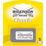 1 paquet de 5 lames de rasoir wilkinson sword classic