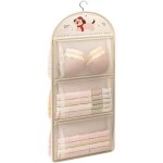 1 paquet [version trois couches simple face] sac de rangement spring dog � fermeture �clair - armoire ...