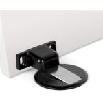 1 pc arret de porte magnetique arr�t de porte en m�tal, forte magn�tique but�e de porte en m�tal, but�e ...
