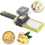 1 pc presse ail, ecrase ail manuel, presse - ail de cuisine professionnelle, presse ail  bascule inox, ...