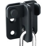 1 pcs porte exterieur loquet porte verrou portail, verrou porte interieure avec vis pour fentre, placard ...