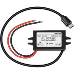 1 pi�ce convertisseur abaisseur usb c dc 12v � 5v 3a, interface de type c module buck �tanche 25w adaptateur ...