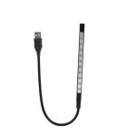 1 pice, noir, clavier usb et lampe de lecture, 10 mini lumires led flexibles  col de cygne pour ordinateurs ...