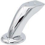 1 pi�ce pieds de meubles, pieds canap� �pais acier inoxydable, pieds chrom�, meubles armoire lit canap� ...