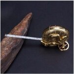 1 pi�ce de ruban � mesurer cam�l�on portable, r�gle r�tractable, porte - cl�s, mesure m�trique