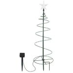 1 pi�ces sapin de noel artificiel solaire, decoration exterieur, lumiere exterieur jardin, guirlande ...