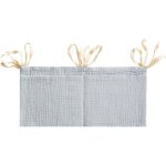 1 pi�ces suspendu organisateur de couches (gris)?rangement suspendu lit bebe?organisateur lit bebe, organiseur ...