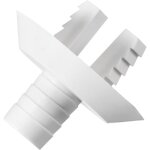 1. 1  plastique tuyau raccord x 1 pi�ce air climatiseur vidange tuyau coude raccord remplacement pi�ces ...