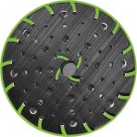1 plateau de ponage souple pour ponceuse excentrique festool 150 mm ?filetage de raccordement m8