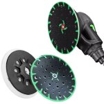 1 plateau de ponage souple pour ponceuse excentrique festool 150 mm ?filetage de raccordement m8, compatible ...