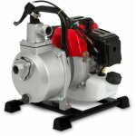 Pompe a eau pompe de jardin a essence, moteur 2cv, 2 temps, dbit 12. 000l / h, raccord 1 pouce, hauteur ...