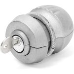 1 remorque en alliage de zinc crochet crochet couplage � boule dispositif antivol accessoires de remorque ...