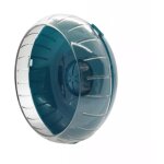 1 roue d'exercice silencieuse pour cage rody3 . couleur bleu. taille  14 cm x 5 cm . pour rongeur. zolux ...