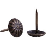 1 sac de 100pcs r�tro clous d�coratifs antiques couleur bronze antique en fer pour d�coration canap� ...