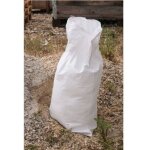 1 sac a gravats blancs polypropylene tisse 70 grs / m� - 550 x 950 mm