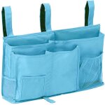 1 sac de rangement pour lit superpos(bleu). sac de rangement pour lit suspendu. 8 poches. pour lit de ...