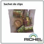1 sachet de 10 clips serre