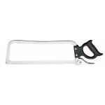 1 scie de boucher pro monture inox (longueur lame 40 cm, h 2 cm) - autre