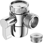 1 valve inverseur de douche 3 voies robinet inverseur diverter m22 x m24 rechange adaptateur de douche ...