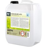 Hfer chemie 5 l acide actique 60 % - nettoyant et dtartrant optimal - qualit suprieure fabrique ...