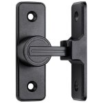 1 x serrure et loquet de porte coulissante, serrures de porte � angle droit � 90 degr�s, serrures de ...