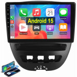 10, 1  autoradio pour citroen c1 peugeot 107 android 15 carplay navi wifi 2 + 64g